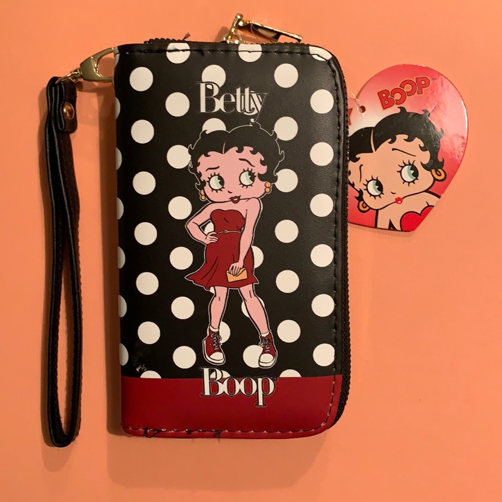 Betty Boop Wristlet NWT